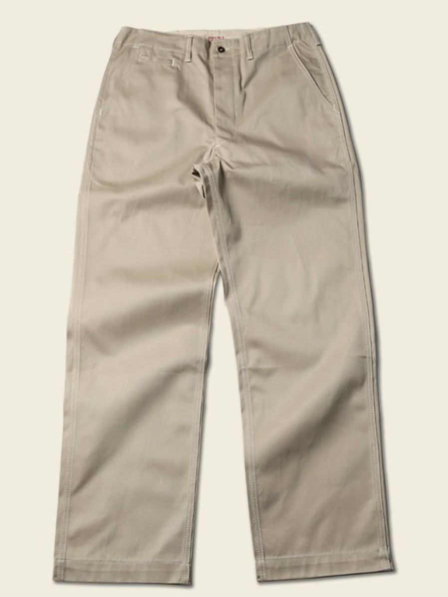 Bottoms * | Bronson Bottoms 1950S Us Army 14 Oz Officer Chino Trousers