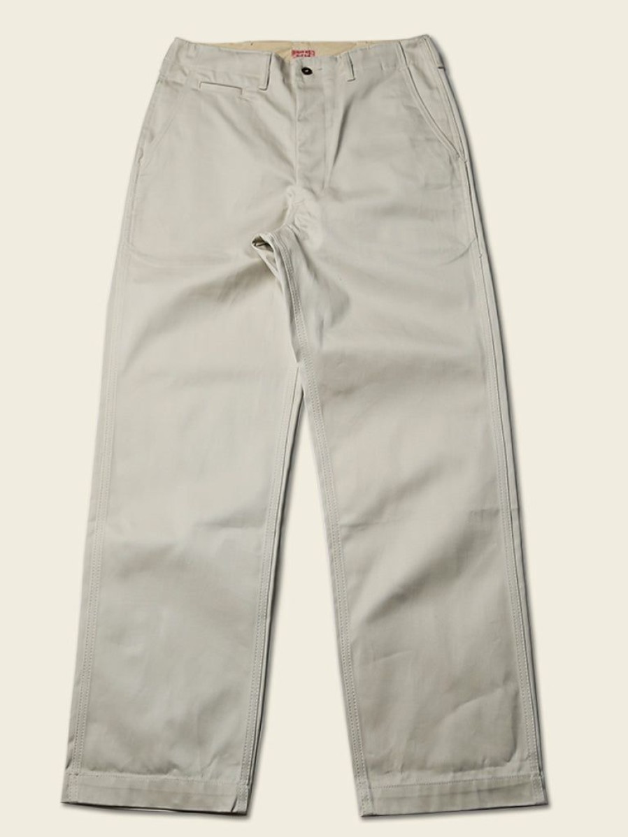 Bottoms * | Bronson Bottoms 1950S Us Army 14 Oz Officer Chino Trousers