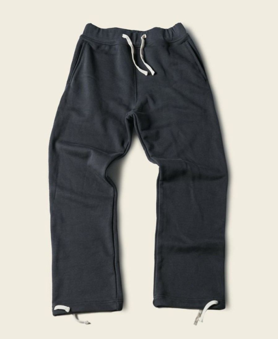 Bottoms * | Non Stock New Arrivals 17.6 Oz Heavyweight Terry Sweatpants Black