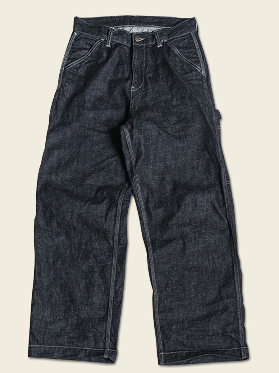 Bottoms * | Bronson 1950S 12.5 Oz Selvedge Denim Carpenter Work Pants Bottoms Indigo