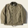 Outerwear * | Bronson Outerwear 1940S Usn 3Rd Type N-1 Woolen Deck Jacket Stencil Khaki