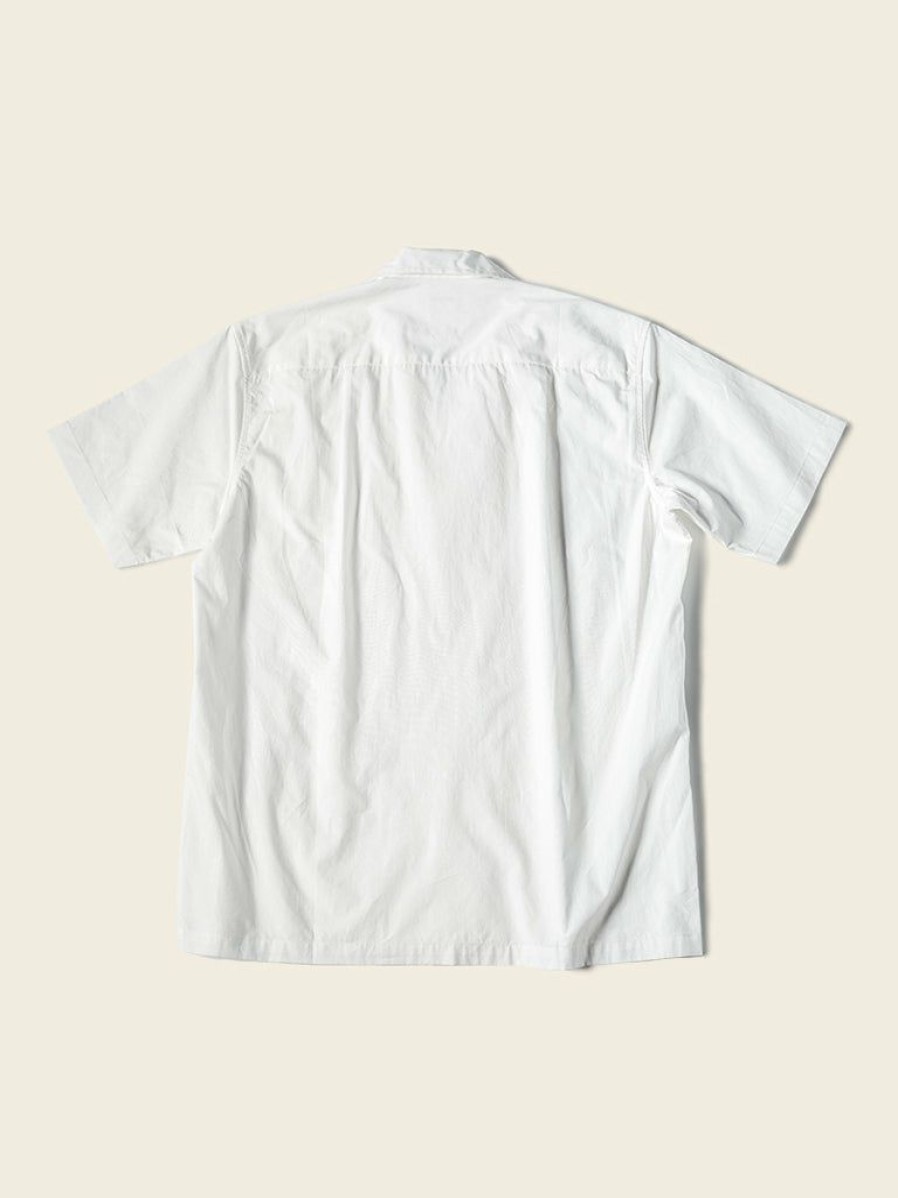 Tops * | Bronson Back In Stock Classic Panama Open Collar Shirt Ivory White