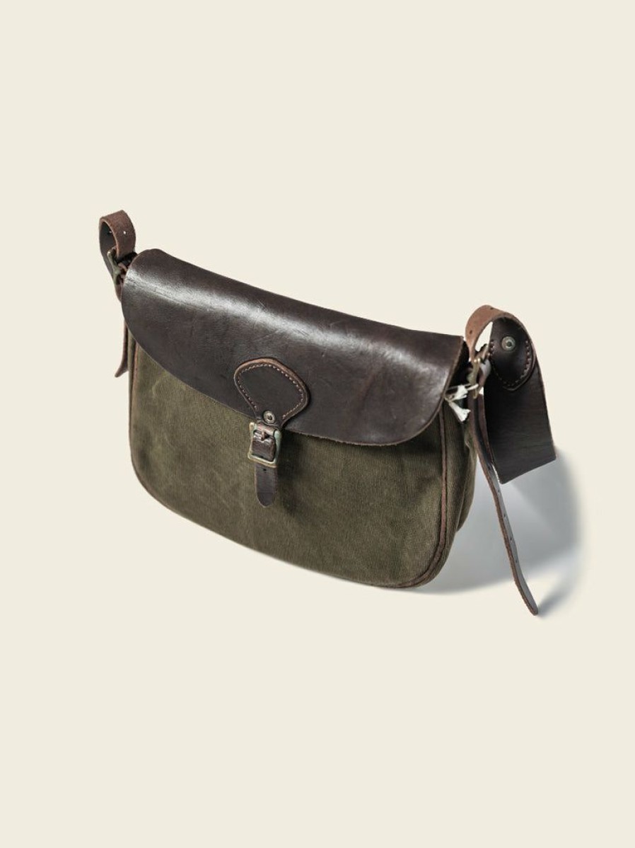 Accessories * | Bronson Wwi Us Army Messenger Bag Olive