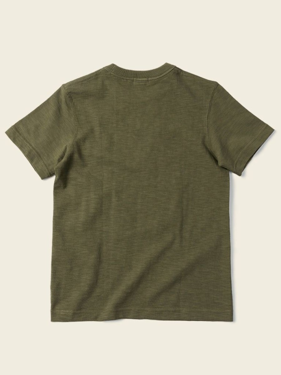 Tops * | Non Stock 10.5 Oz Us Cotton Tubular Gusset T-Shirt Green