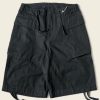 Bottoms * | Non Stock New Arrivals 8.5 Oz Cotton Ripstop Cargo Shorts Black