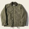 Outerwear * | Bronson 1940S Usn 3Rd Type N-1 Woolen Deck Jacket Stencil Outerwear Olive