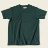 Tops * | Bronson Tops 1930S Slanted Pocket Tubular T-Shirt Green