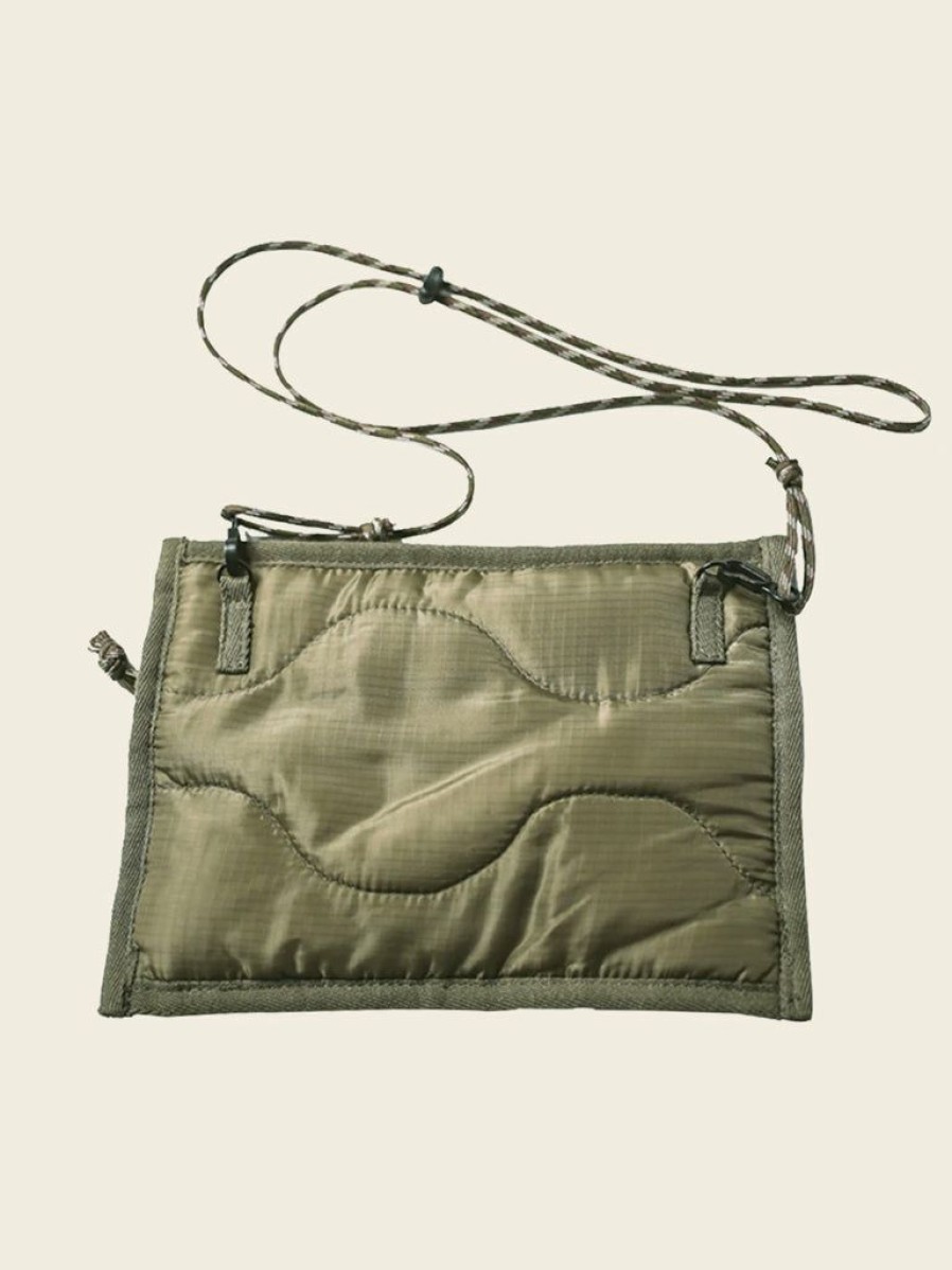 Accessories * | Bronson Remade M65 Liner Nylon Sacoche Bag Accessories Olive