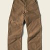 Bottoms * | Bronson Lot 955 Moleskin Warden Pants New Arrivals Earth Yellow