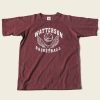 Tops * | Non Stock Vintage Watterson Basketball Print Raglan Sleeve T-Shirt