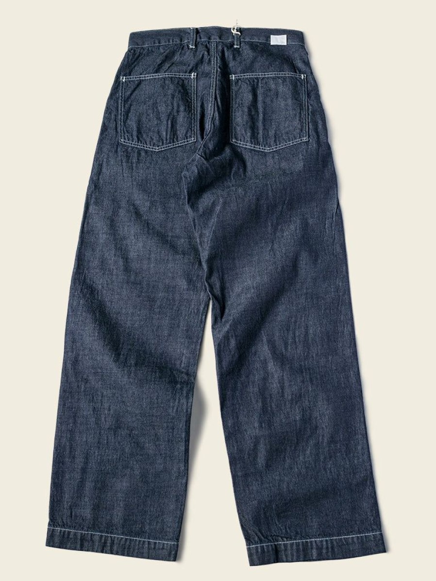 Bottoms * | Bronson Bottoms Us Army M-40 Dungaree Fatigue Pants Indigo