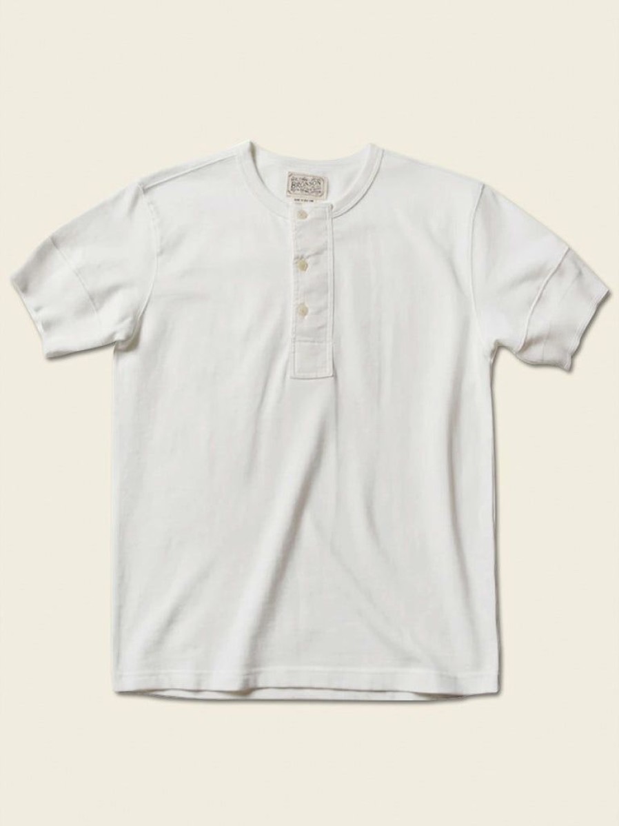 Tops * | Bronson Vintage Short Sleeve Henley T-Shirt