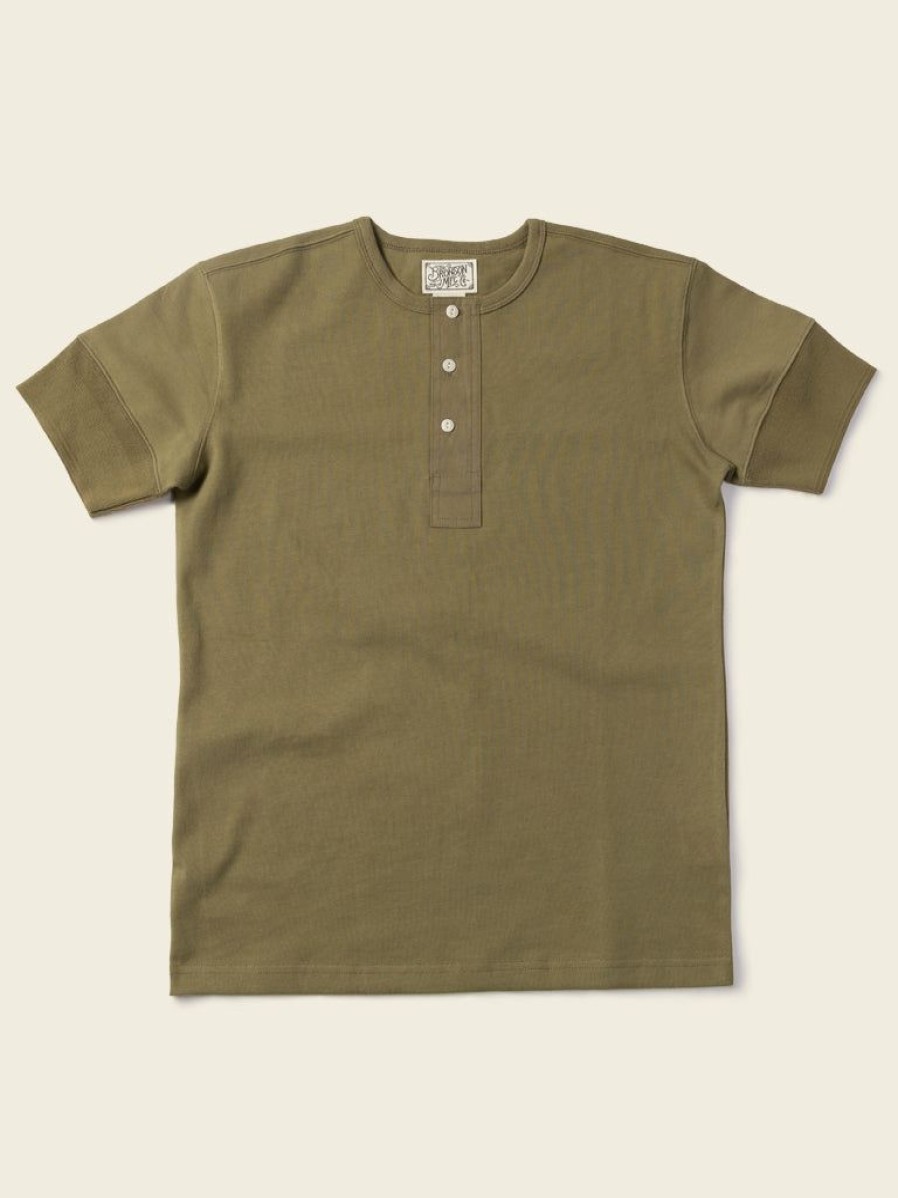 Tops * | Bronson Vintage Short Sleeve Henley T-Shirt