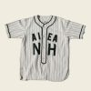 Tops * | Bronson New Arrivals Wwii Military Baseball Shirt Aiea Nh White