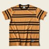 Tops * | Non Stock 9.8 Oz Ivy Style Striped T-Shirt Yellow/Black