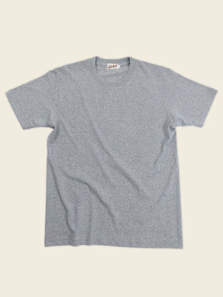 Tops * | Non Stock Tops 9 Oz Us Cotton Tubular T-Shirt Gray