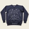 Tops * | Bronson 1940S Usn Anchor & Name Print Training Sweatshirt