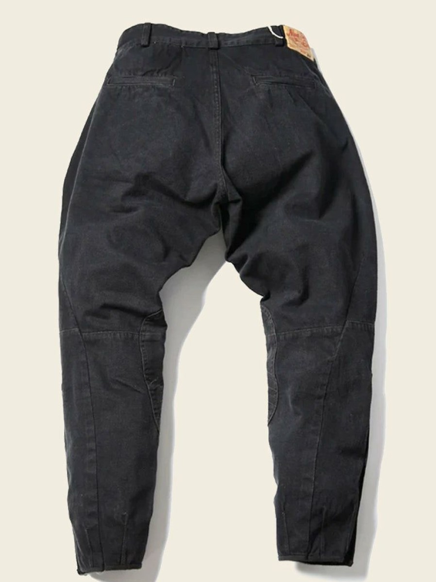 Bottoms * | Non Stock 1920S Motor Troop Breeches Black