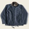 Outerwear * | Bronson Outerwear 1943 Us 1St Type N-1 Woolen Deck Jacket Stencil Navy