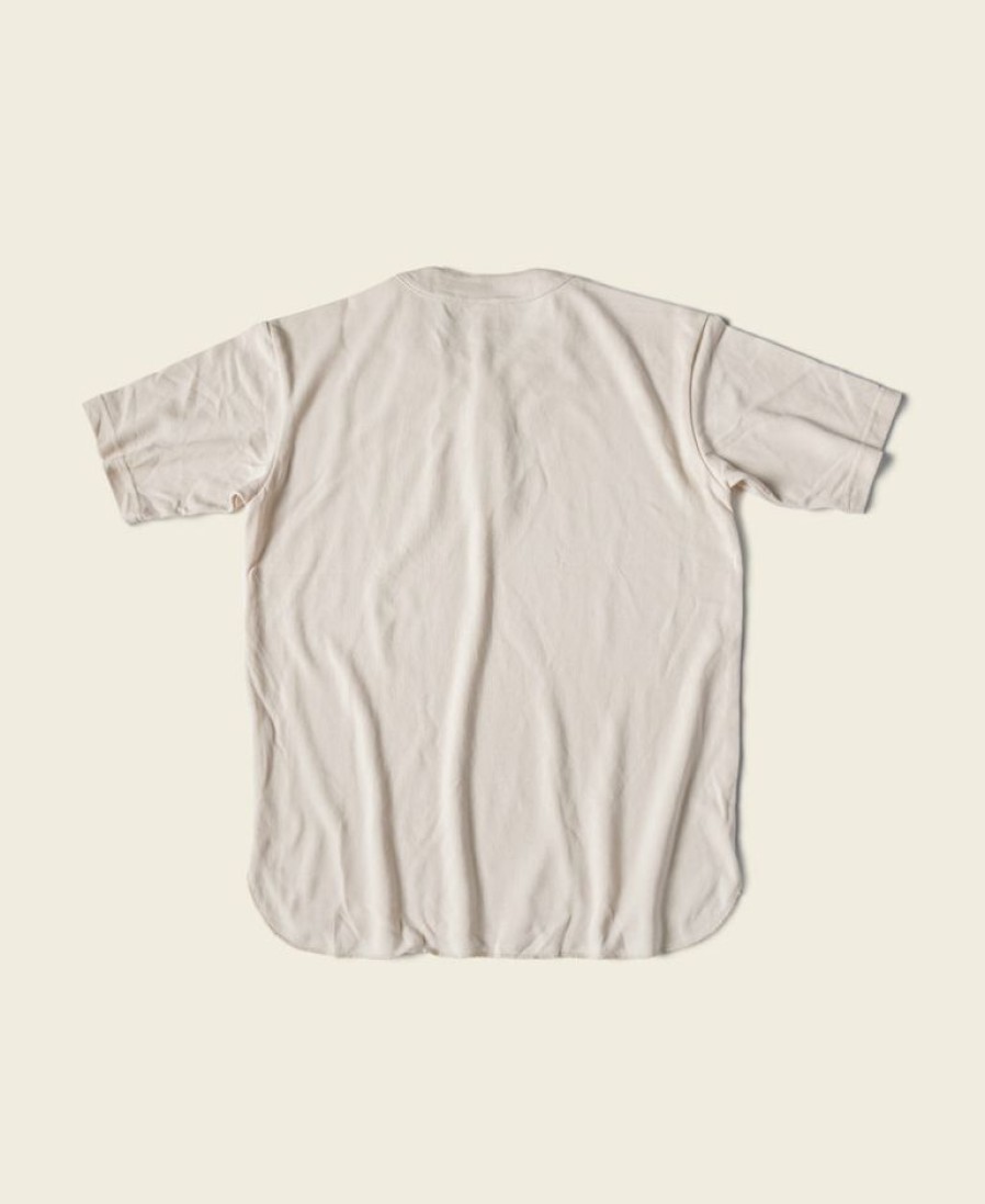 Tops * | Non Stock 9.8 Oz Cotton Pique Baseball T-Shirt Apricot