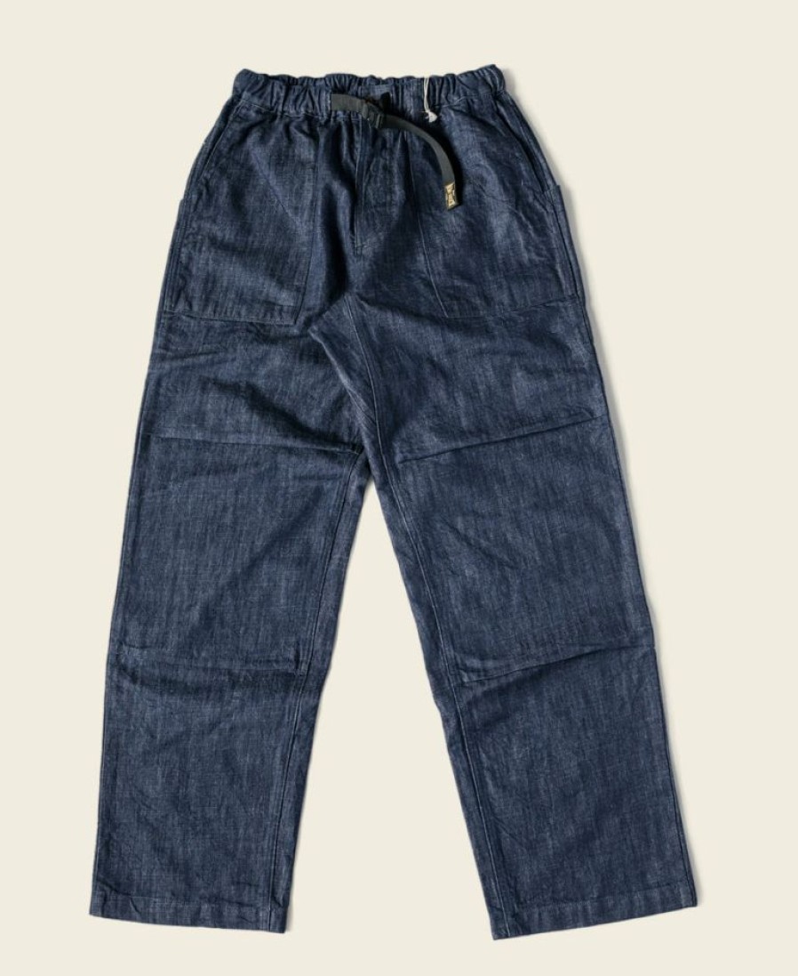 Bottoms * | Non Stock New Arrivals Loose Climbers' Pants Denim Blue