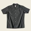 Tops * | Bronson Classic Panama Open Collar Shirt Back In Stock Dark Gray