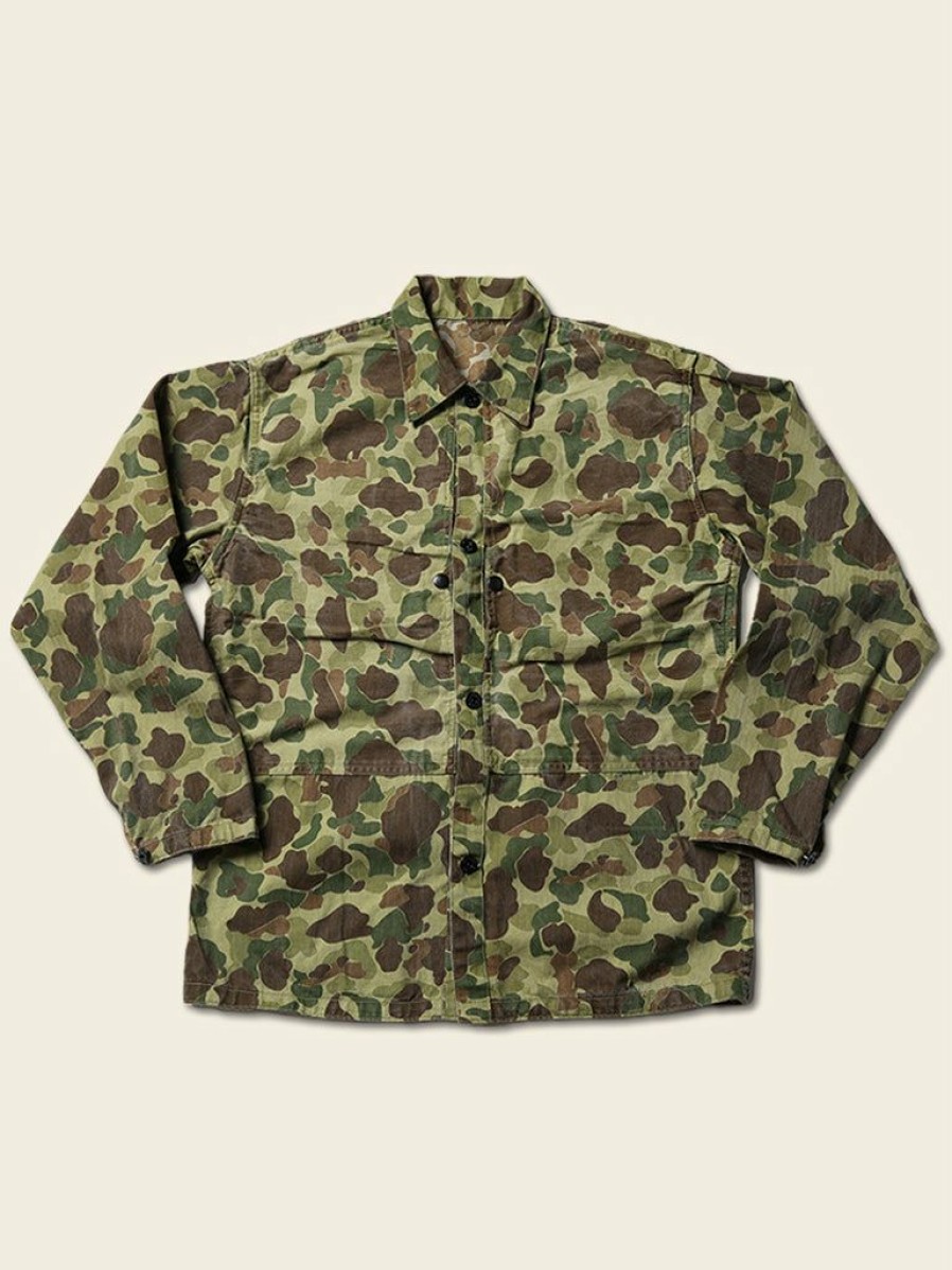 Outerwear * | Bronson Outerwear Wwii Usmc Type P-44 Hbt Duck Hunter Jacket Camo