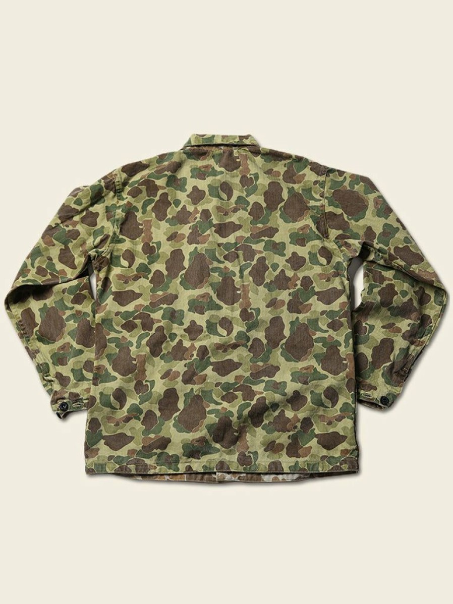 Outerwear * | Bronson Outerwear Wwii Usmc Type P-44 Hbt Duck Hunter Jacket Camo