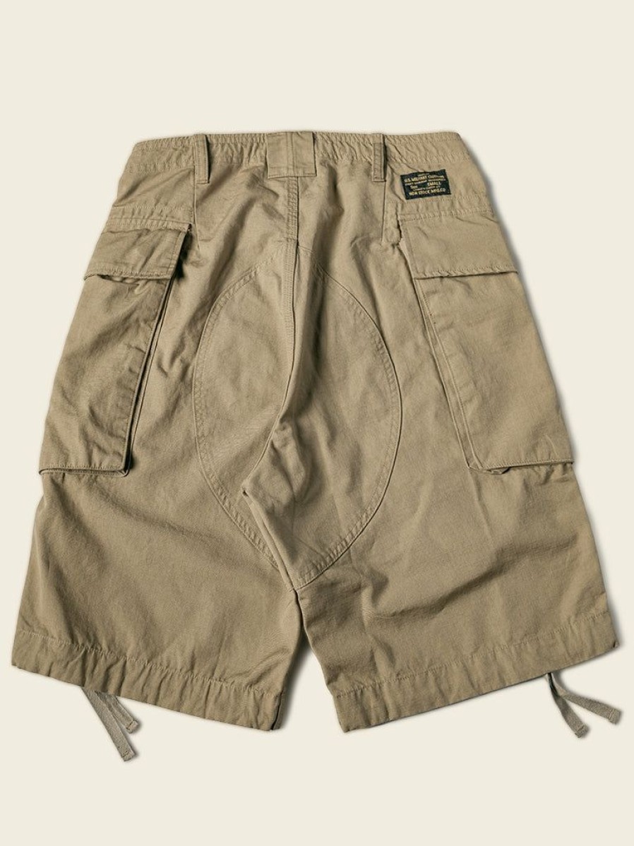 Bottoms * | Non Stock 8.5 Oz Cotton Ripstop Cargo Shorts New Arrivals Khaki