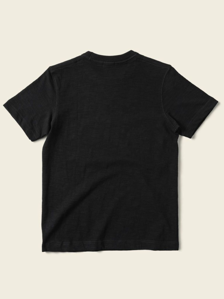 Tops * | Non Stock 10.5 Oz Us Cotton Tubular Gusset T-Shirt Black