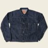 Outerwear * | Bronson Lot 44806Xx Wwii Type 1 14 Oz Selvedge Denim Jacket Outerwear Indigo