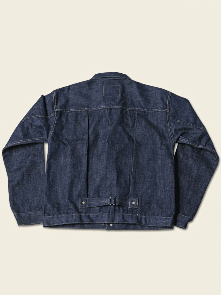 Outerwear * | Bronson Lot 44806Xx Wwii Type 1 14 Oz Selvedge Denim Jacket Outerwear Indigo