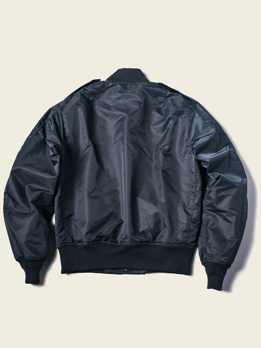 Outerwear * | Bronson Outerwear Us Air Force Type L-2A Flight Jacket Navy