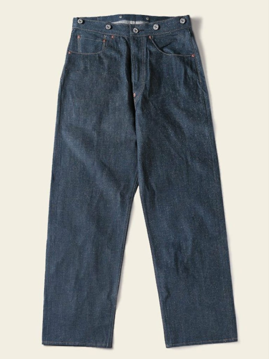 Bottoms * | Bronson Lot 910 1910S 12.5 Oz Selvedge Denim Jeans Indigo