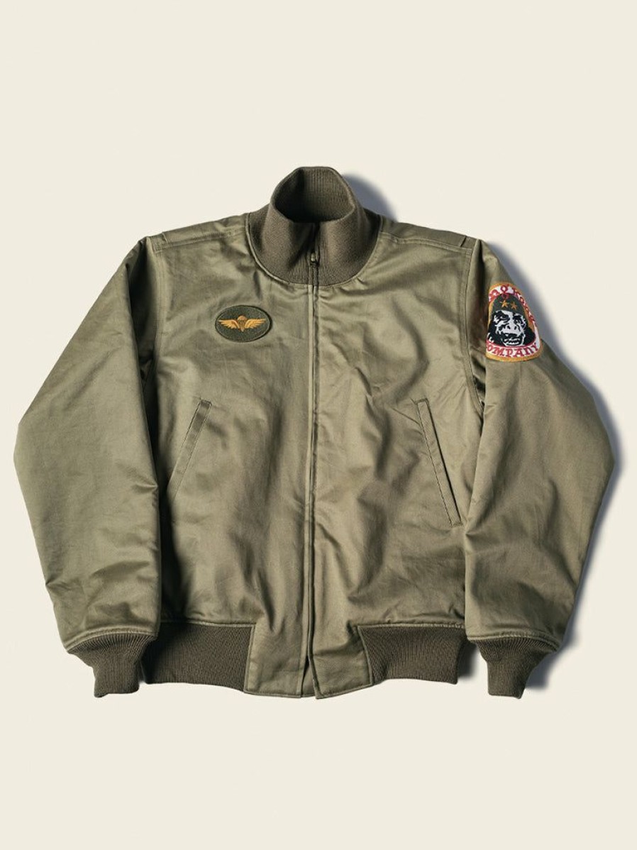 Outerwear * | Bronson Outerwear Us Army 2Nd Tanker Jacket Taxi Driver Model Khaki Olive