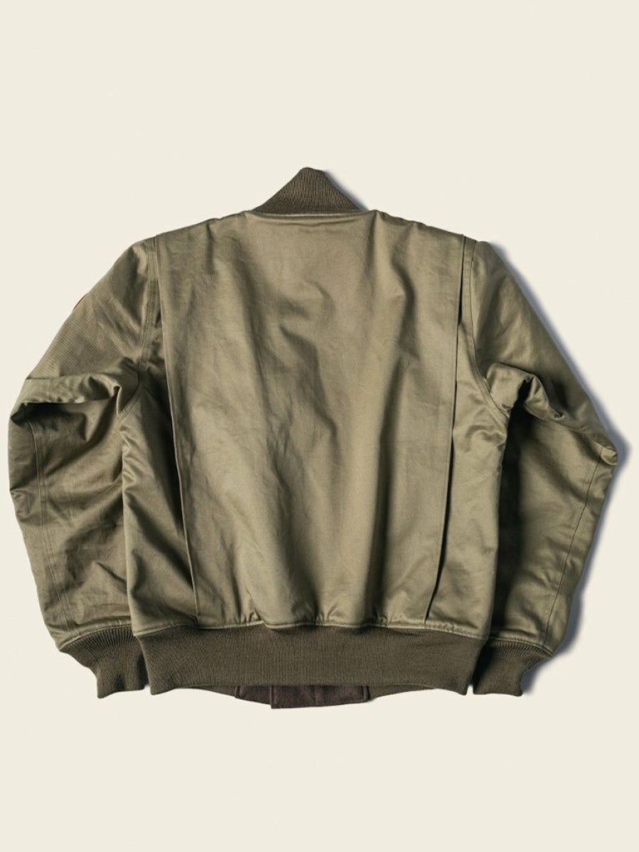 Outerwear * | Bronson Outerwear Us Army 2Nd Tanker Jacket Taxi Driver Model Khaki Olive