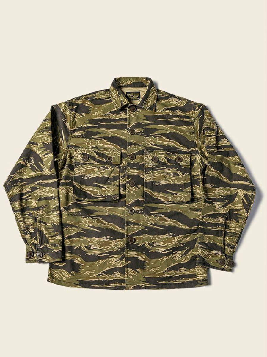 Tops * | Non Stock New Arrivals Golden Tiger Uflage Shirt Camo