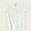 Tops * | Bronson Best Sellers 1930S Slanted Pocket Tubular T-Shirt White