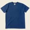 Tops * | Bronson 9.5 Oz Cotton Classic Pocket T-Shirt Plain T-Shirts Indigo