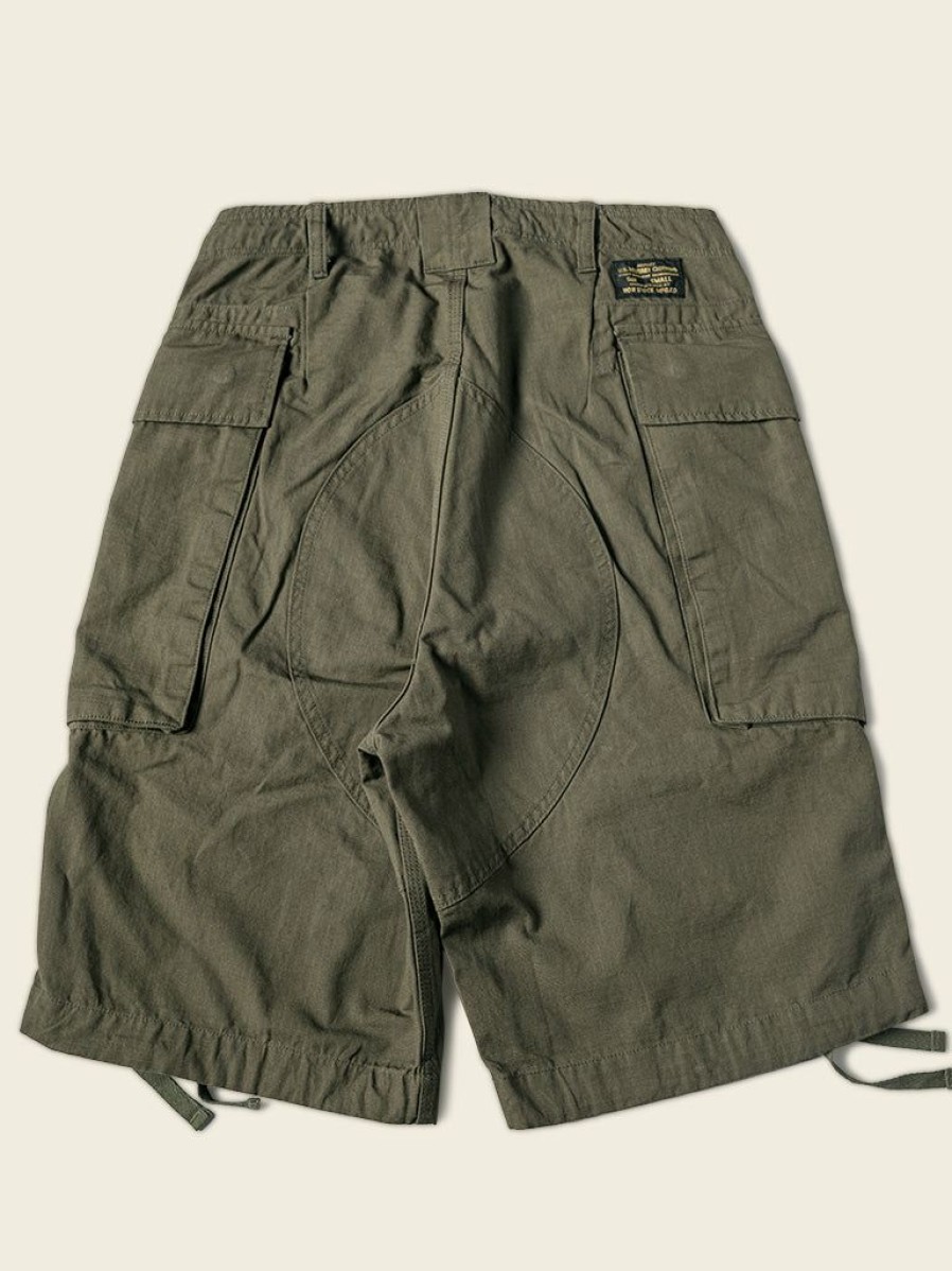 Bottoms * | Non Stock 8.5 Oz Cotton Ripstop Cargo Shorts Olive