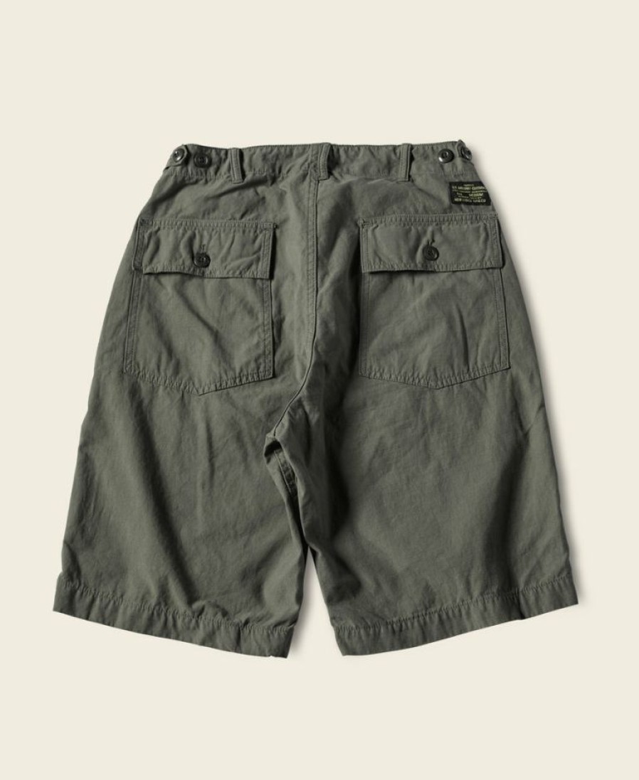 Bottoms * | Non Stock Vietnam War Og107 Fatigue Utility Shorts Olive