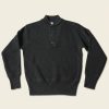 Tops * | Bronson Tops Us Army High Neck Wool Sweater Black