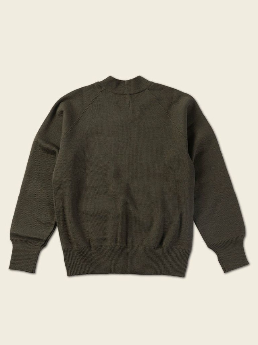 Tops * | Bronson Usaaf Type C-2 Wool Sweater Olive