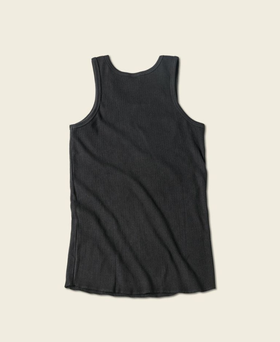 Tops * | Non Stock 10.5 Oz Cotton Tank Top Black