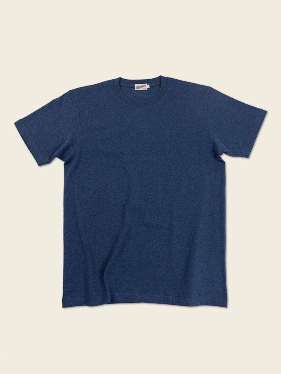 Tops * | Non Stock 9 Oz Us Cotton Tubular T-Shirt Denim Blue