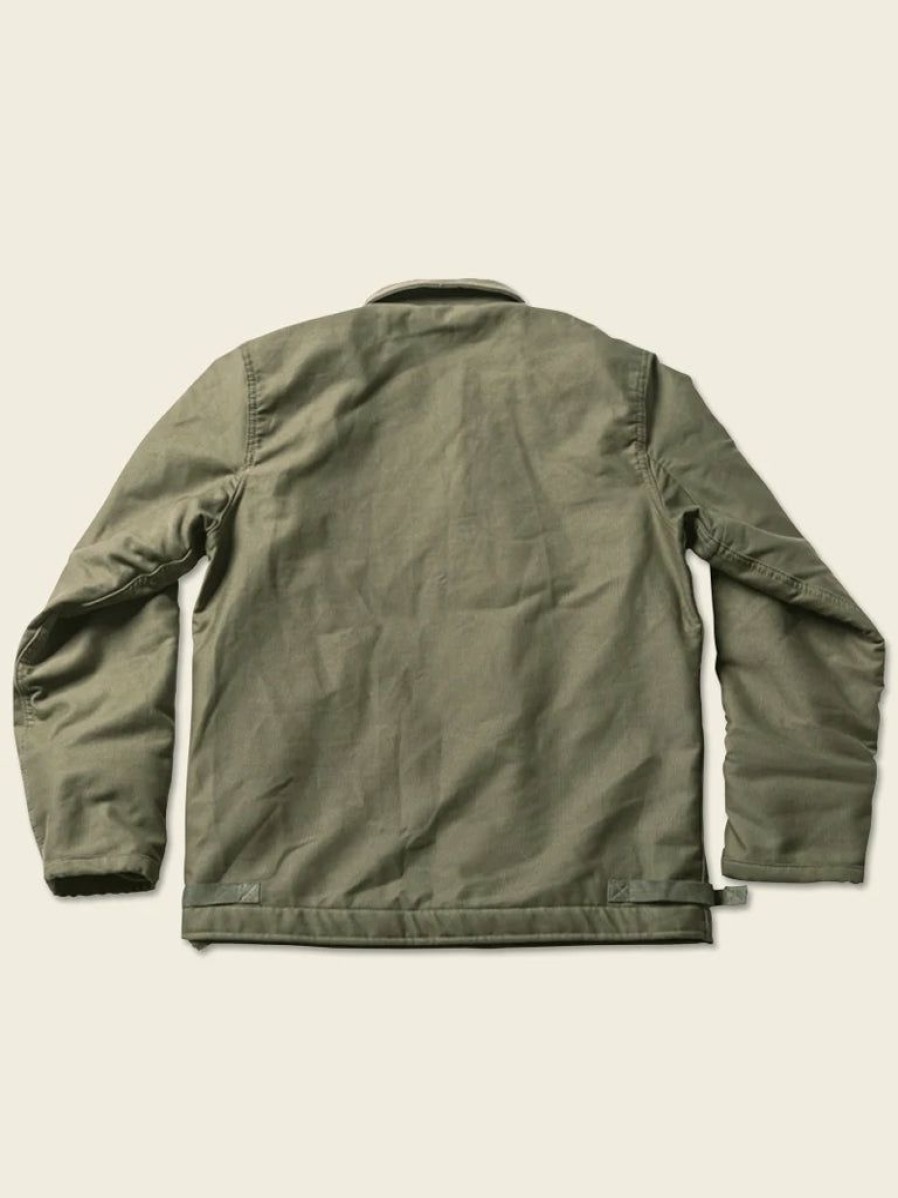 Outerwear * | Bronson 1960S Usn A-2 Deck Jacket Olive