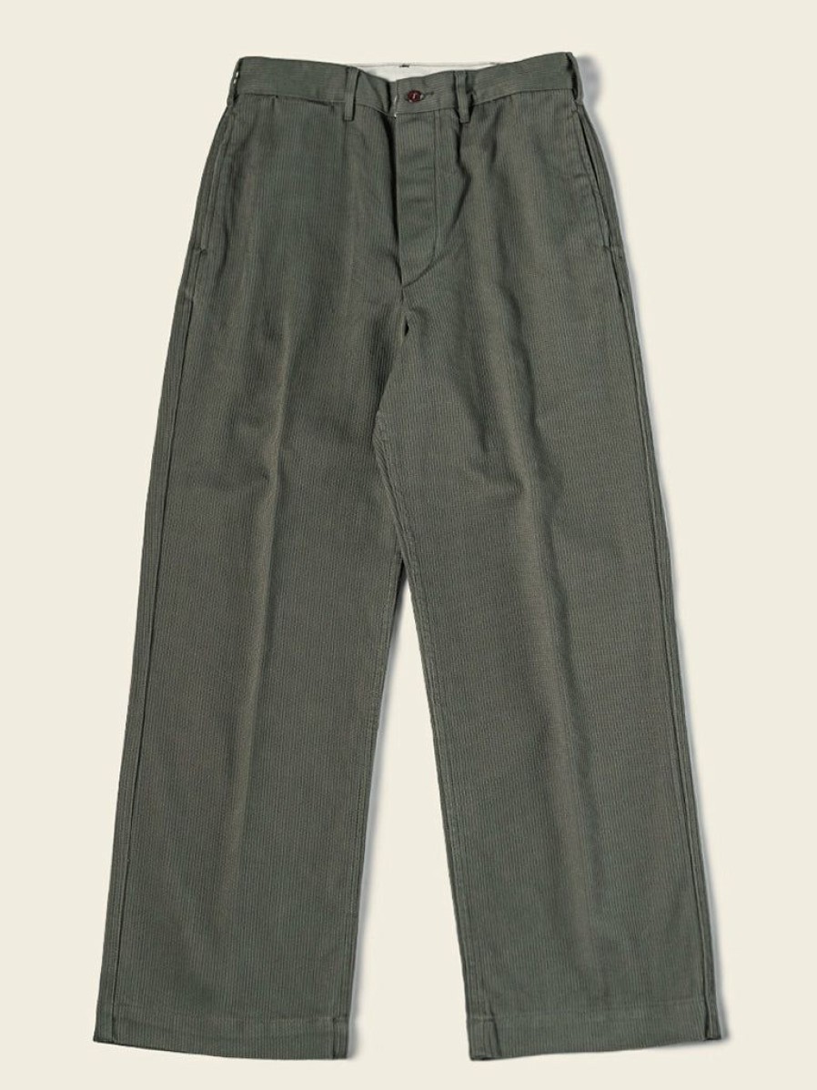 Bottoms * | Bronson 13 Oz Cotton Bedford Cord Pants Olive