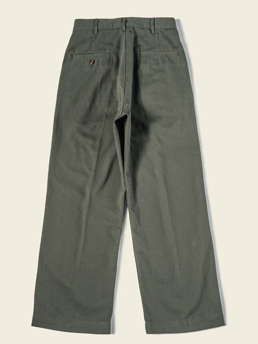 Bottoms * | Bronson 13 Oz Cotton Bedford Cord Pants Olive