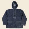 Outerwear * | Bronson Outerwear 1940S Us Navy Protective Denim Parka Selvage Denim