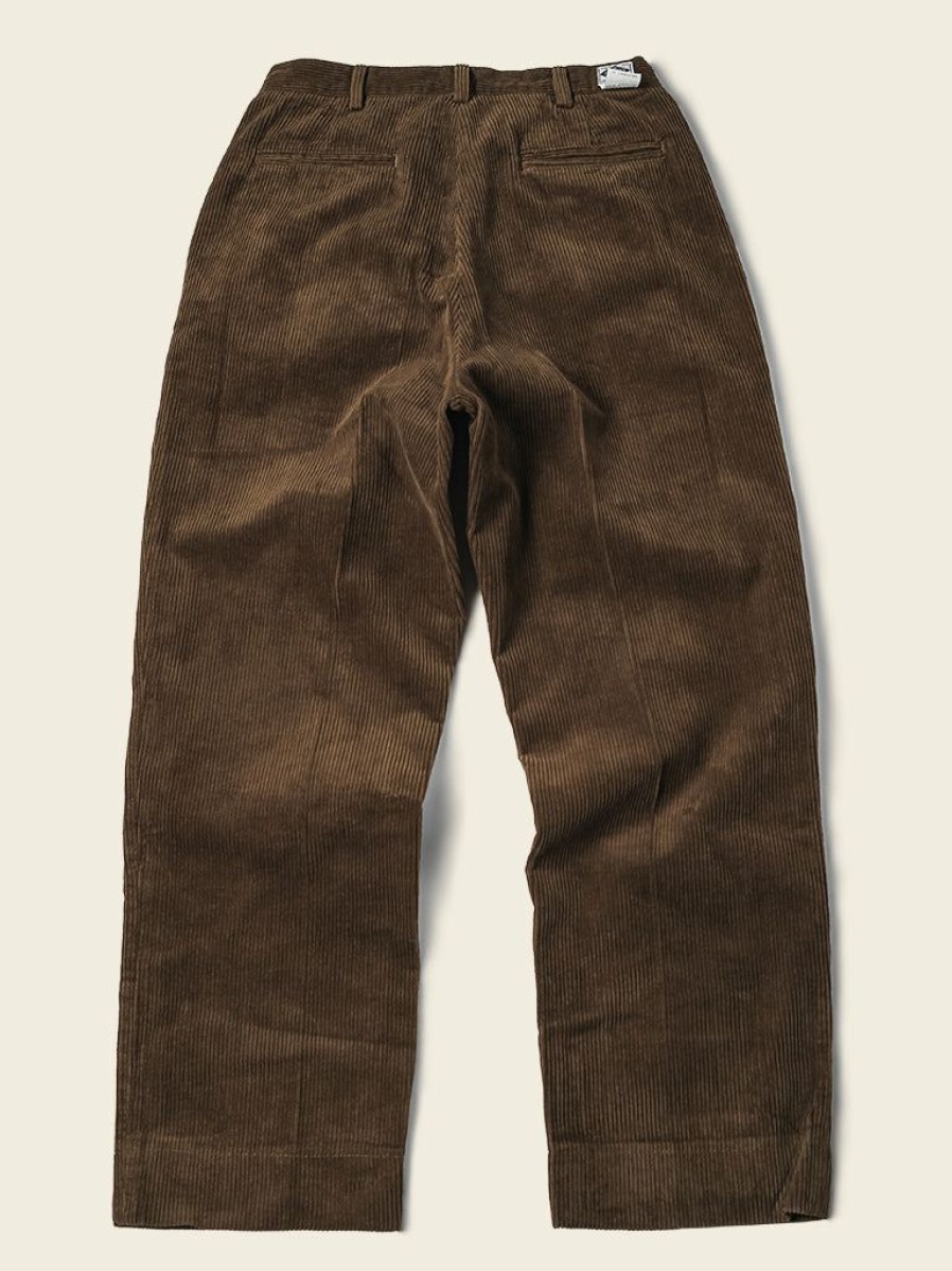 Bottoms * | Non Stock 12.5 Oz 8 Wale Corduroy Trousers Brown